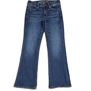 American Eagle Outfitters Dark Blue Boyfriend Jeans Size 6 Reg